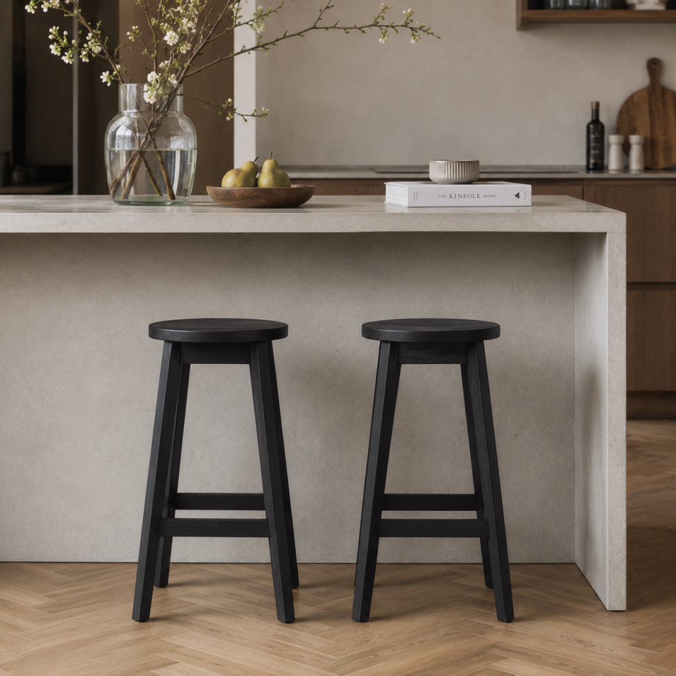 Barhocker 'Ella' – Schwarz