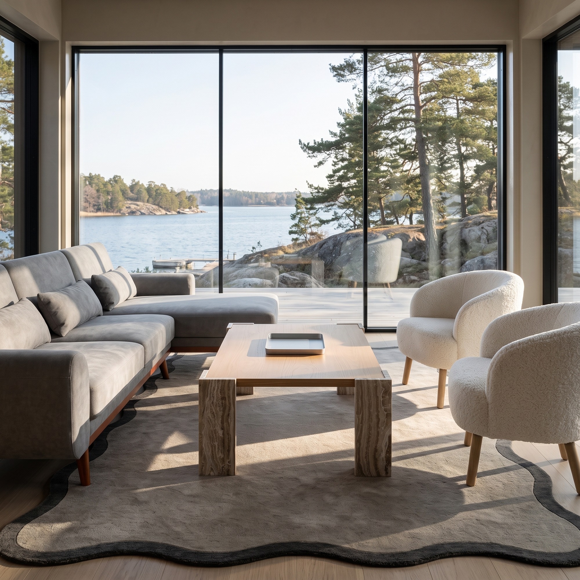 Couchtisch 'Monte' 115x75cm – Natur