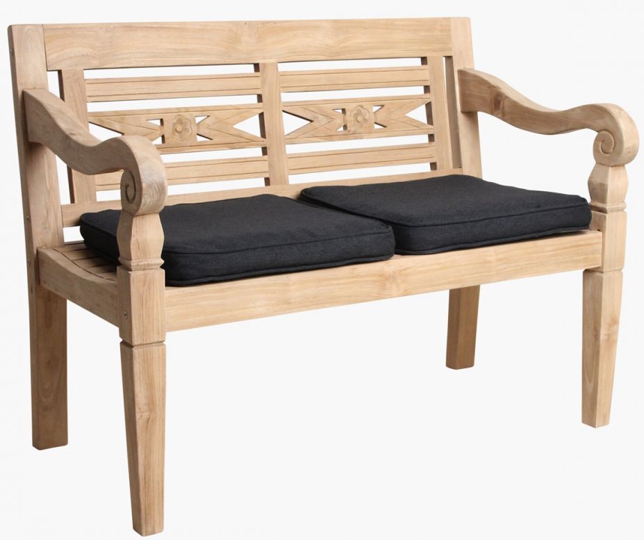 Outdoor-Bank 'Boho' - Teak
