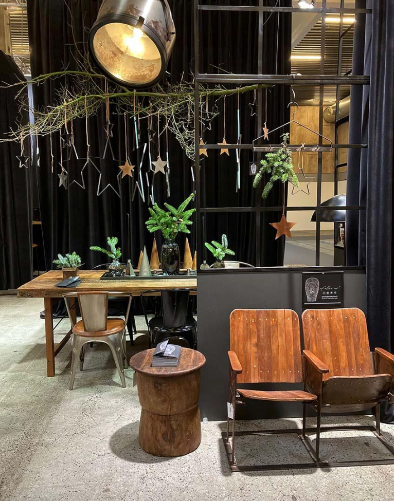 Vintage Kinobank 'Bollywood' - Braun