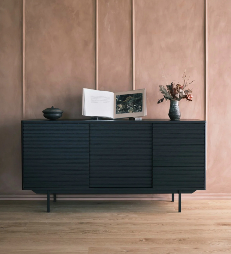 Sidobord 'Sense' - Schwarz