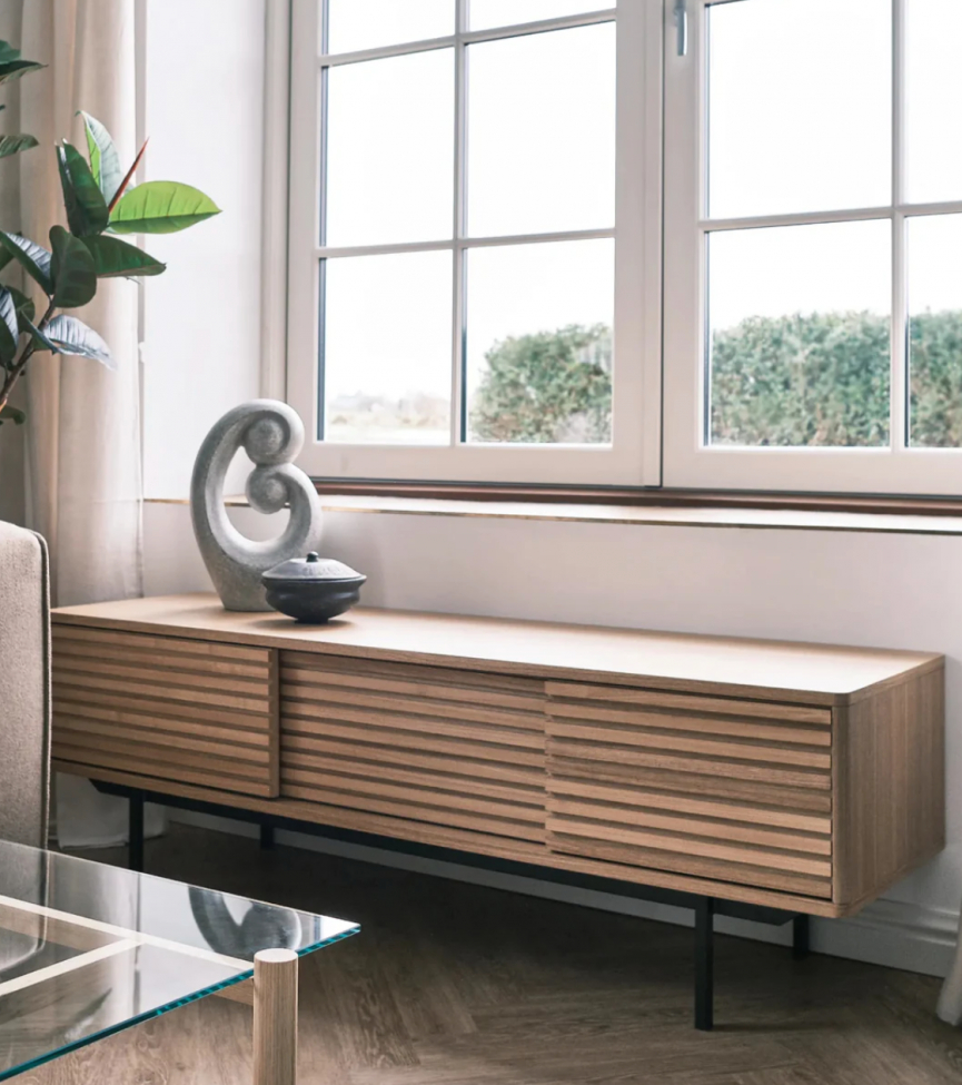 TV-Ständer 'Sense' - Eiche