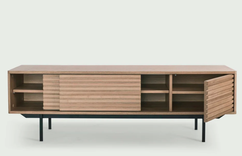 TV-Ständer 'Sense' - Eiche