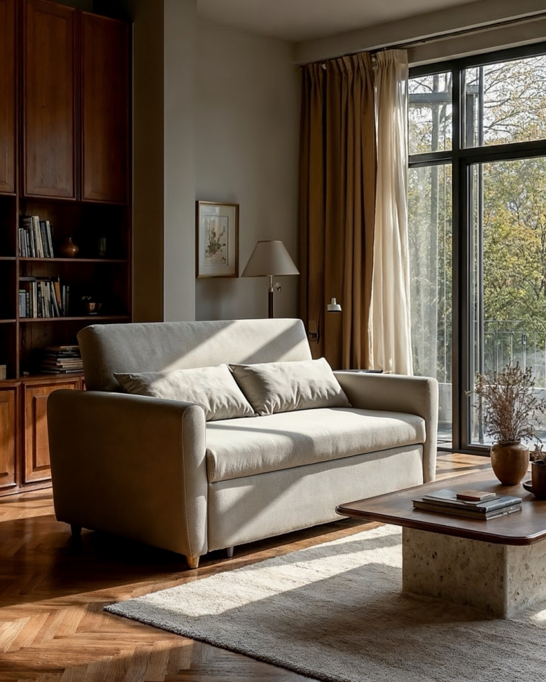 Bettsessel 'San Francisco' - Beige