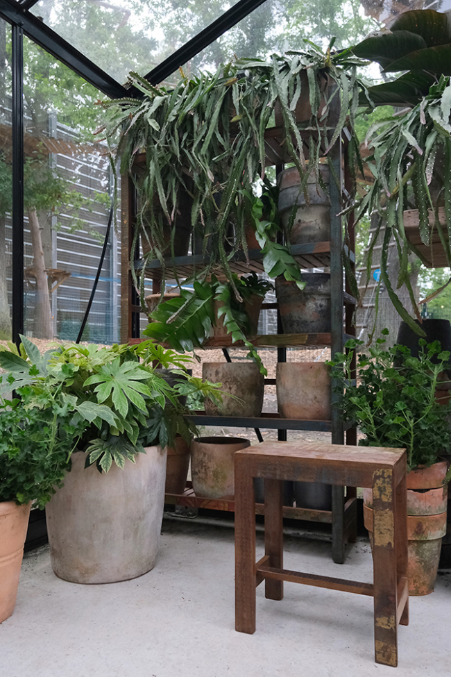 Hocker 'Umut' - Recyclingholz