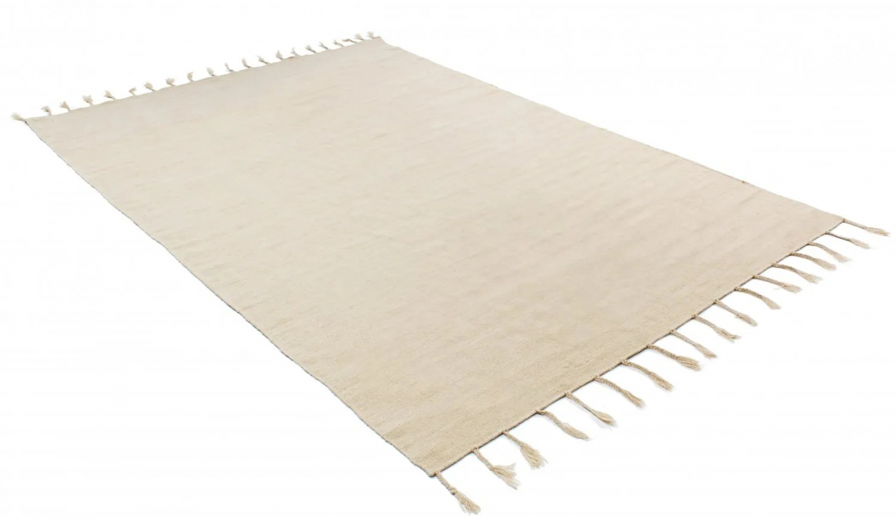 Wollteppich 'Malana' 200x200cm - Beige