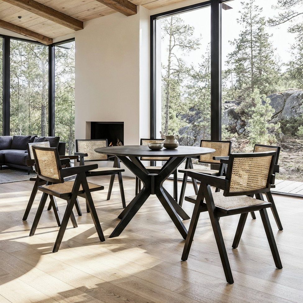 Sessel 'Rotting' - Schwarz