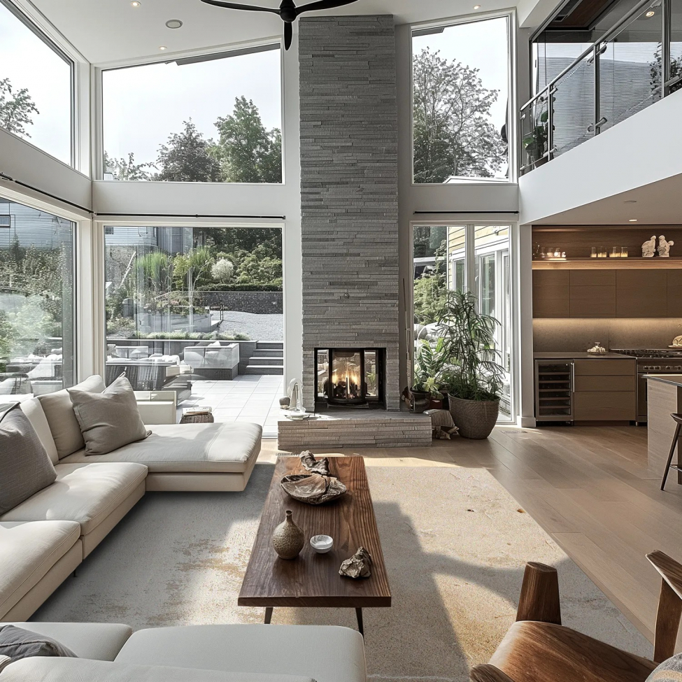 Wilton-Teppich 'Bornos' 130x190cm - Grau/Beige