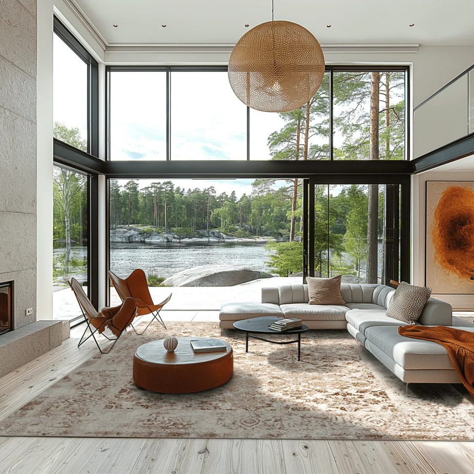 Wilton-Teppich 'Denizli' 290x390cm - Beige