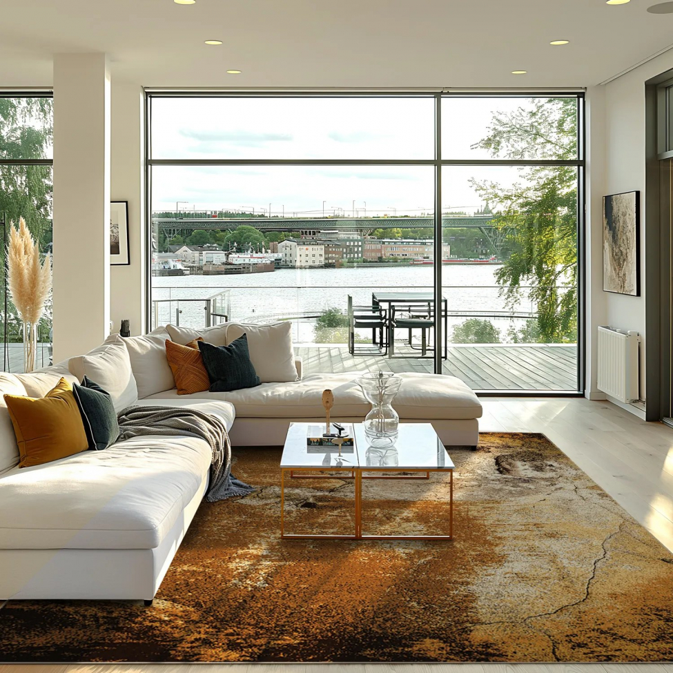 Wilton-Teppich 'Olivera' 200 x 280 cm – Braun