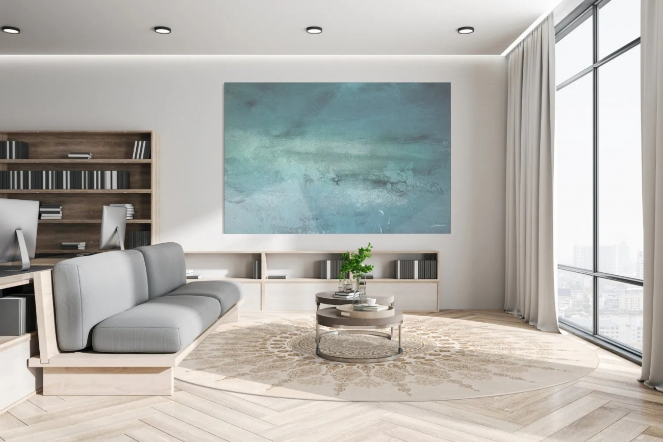 Runder Teppich 'Sandrigo' 120cm - Beige