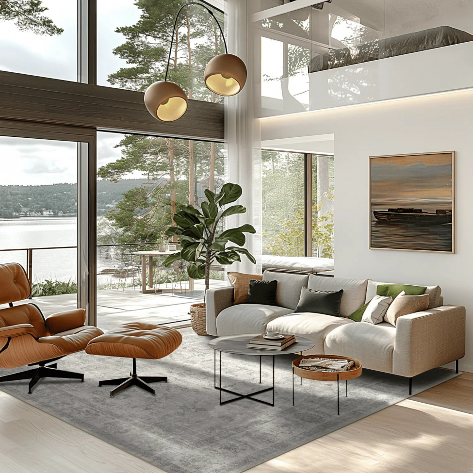 Wilton-Teppich 'Gombalia' 200x280cm - Grau