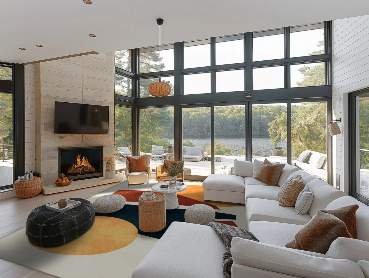 Wilton-Teppich 'Beira' 240 x 340 cm – Mehrfarbig