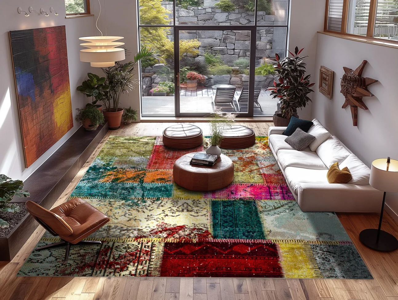 Wilton-Teppich 'Ariana' 290x390cm – Mehrfarbig