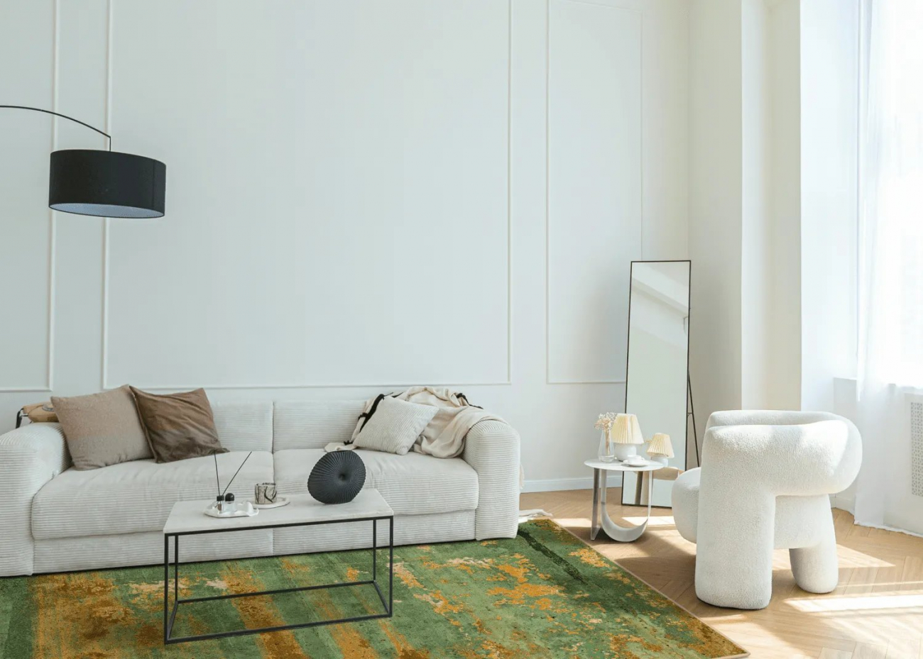 Wilton Teppich 'Domont' 240x340cm - Grün