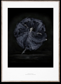 Plakat \'Essenz des Balletts 06\' 50x70 - Schwarz/Weiß