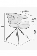 Sessel/Stuhl \'Mia\' - Grün