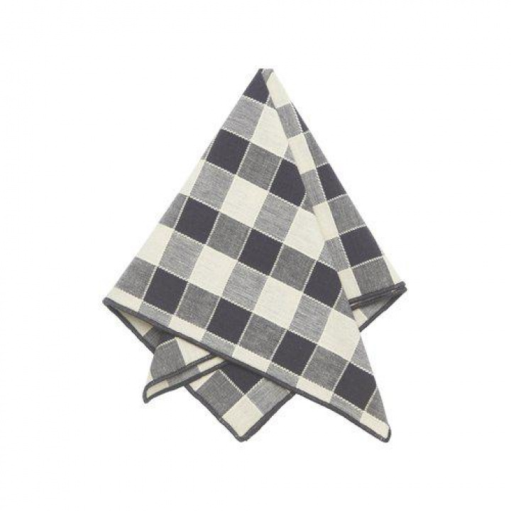 Serviette 'Mary' 45x45 - Grau