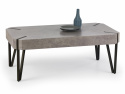 Tisch \'Rustik\' 110x60cm - Schwarz/Grau