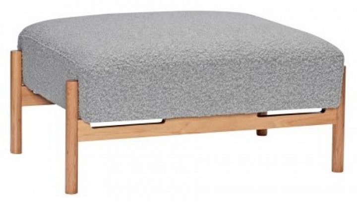 Pall \'Moment\' - Natur/Grau in der Gruppe Möbel / Sofas / Poufs und Fußhocker bei Reforma (21927)