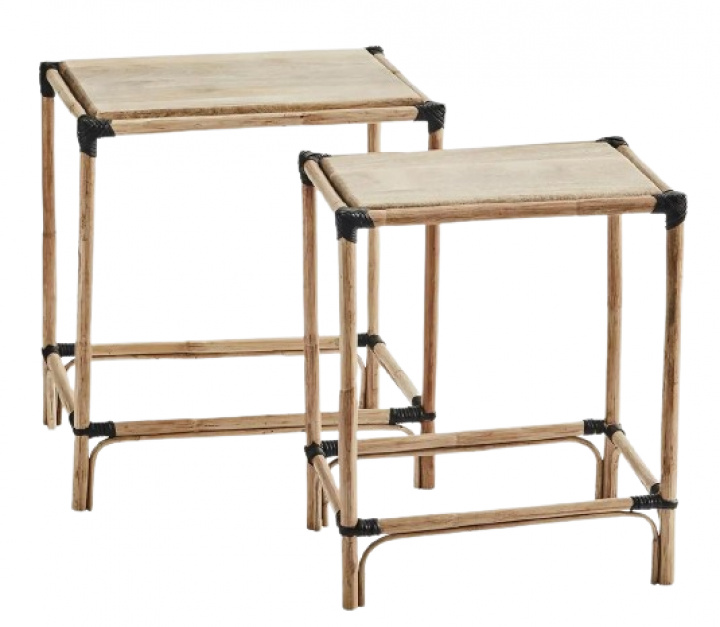 Sidobord \'Wooden\' - Natur in der Gruppe Möbel / Tische / Beistelltisch bei Reforma (30960-61)