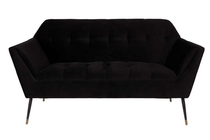 Sofa \'Kate\' - Schwarz in der Gruppe Möbel / Sofas / 2-sitzer sofas bei Reforma (3200145)