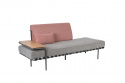 Sofa \'Star\' - Rosa/Grau