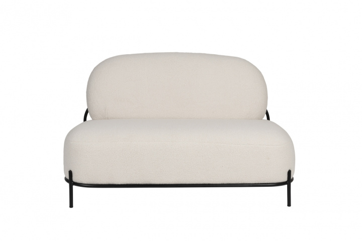 Sofa \'Polly\' - Weiß in der Gruppe Möbel / Sofas / 2-sitzer sofas bei Reforma (3200212)