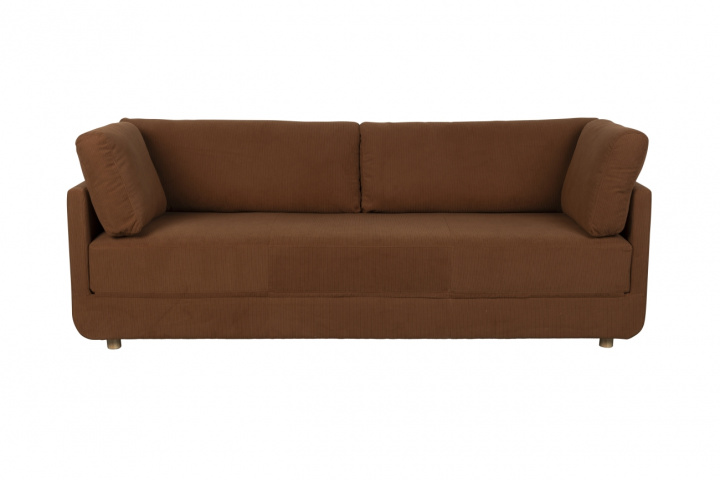 Schlafsofa \'Norah\' - Braun in der Gruppe Möbel / Sofas / Bettsofas bei Reforma (3200457)