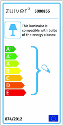 Stehlampe \'Arc\' - Weiß