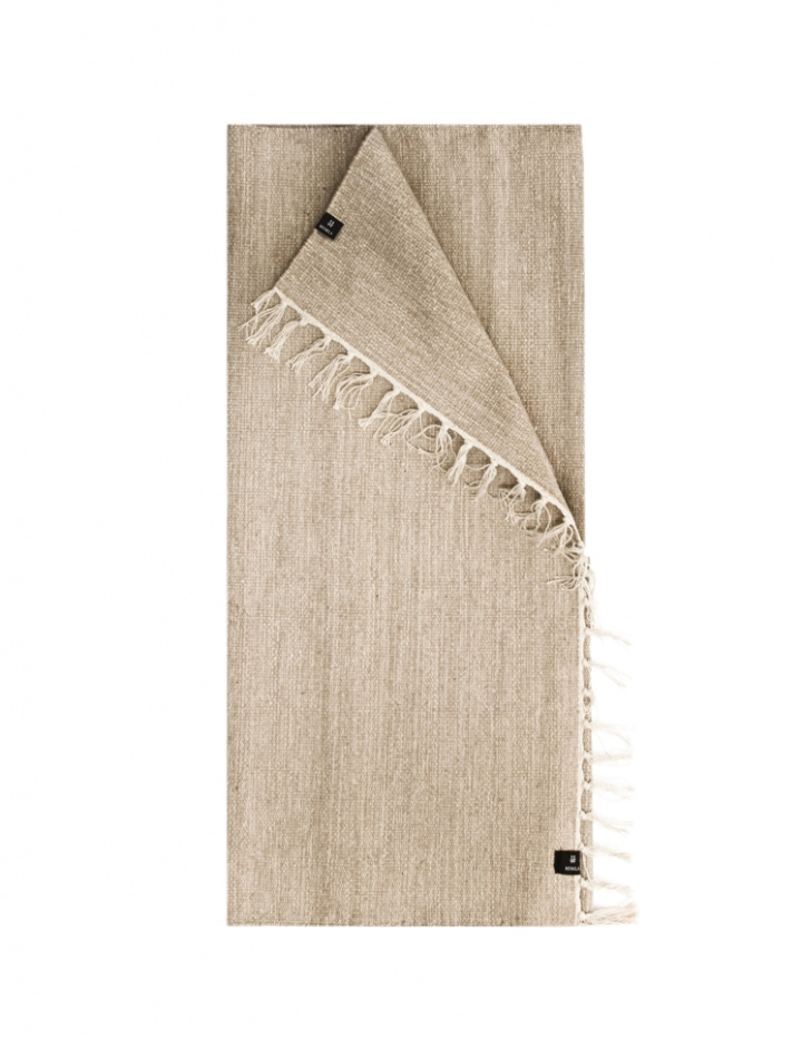 Teppich \'Särö\' 80x230 - Beige in der Gruppe DEKORATION / Teppiche / Gewebte und handgeknüpfte Teppiche bei Reforma (508280881)