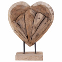 Skulptur \'Almada Heart\' - Natur