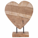 Skulptur \'Almada Heart\' - Natur