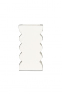 Vase \'Curves L\' - Shiny Beige