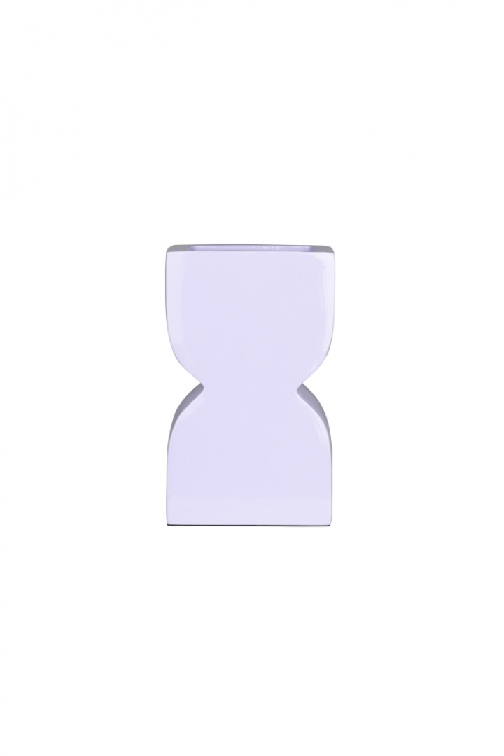 Vase Cones S \'Shiny Lilac\' - Lila in der Gruppe Einrichtung / Dekoration / Vasen bei Reforma (8200076)