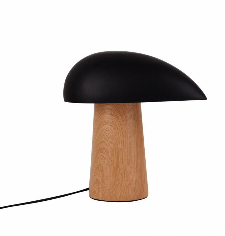 Lampe \'Karlskrona\' - Natur/Schwarz in der Gruppe Beleuchtung / Lampen / Tischleuchten bei Reforma (87650-black-nature)