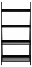 Bücherregal \'Puerto\' 130cm - Schwarz