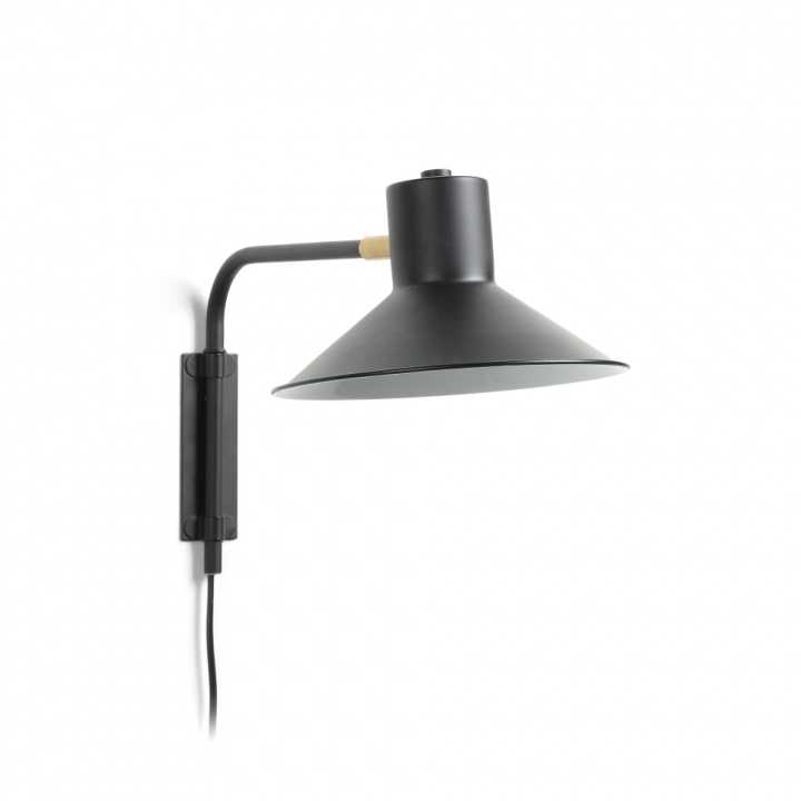 Vägglampa \'Plass\' 24cm - Svart in der Gruppe Beleuchtung / Lampen / Wandleuchten bei Reforma (AA2386R01)