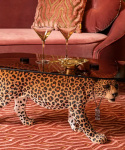 Couchtisch \'Dope as hell\' - Leopard