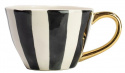 Tasse \'Doris\' - Schwarz/Weiß