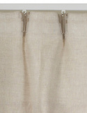 Vorhang \'Sirocco\' 270x250 - Weiß