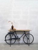 Beistelltisch Vintage bicycle - Holz/Eisen