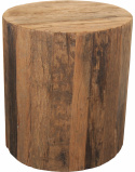 Runder Beistelltisch Vintage - Holz