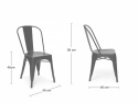 Stuhl \'Montmartre\' - Weiß lackiert