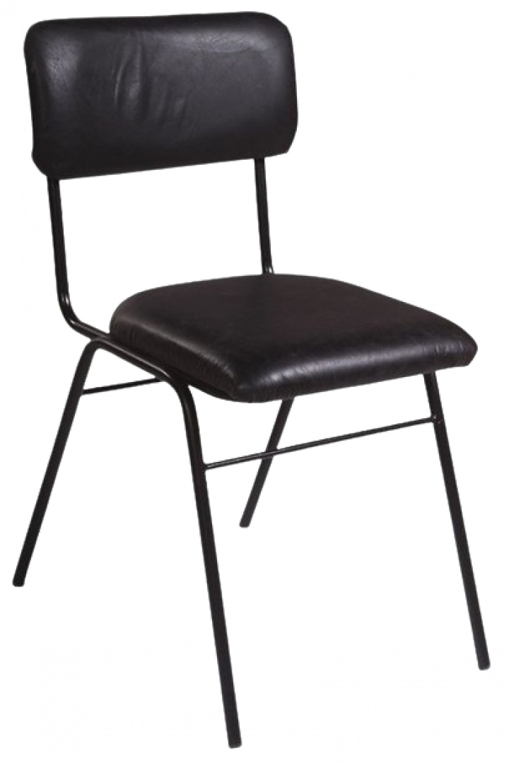 Stuhl \'Buffalo\' - Vintage/Schwarz in der Gruppe Möbel / Stühle und Polstermöbel / Stühle bei Reforma (STLE00031)