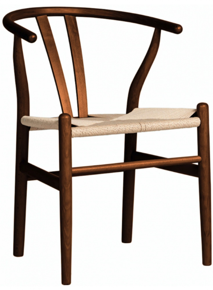 Stuhl \'Alta\' - Nussbaum/Beige in der Gruppe Möbel / Stühle und Polstermöbel / Stühle bei Reforma (WS-8651A-Beigebrown-NEW)