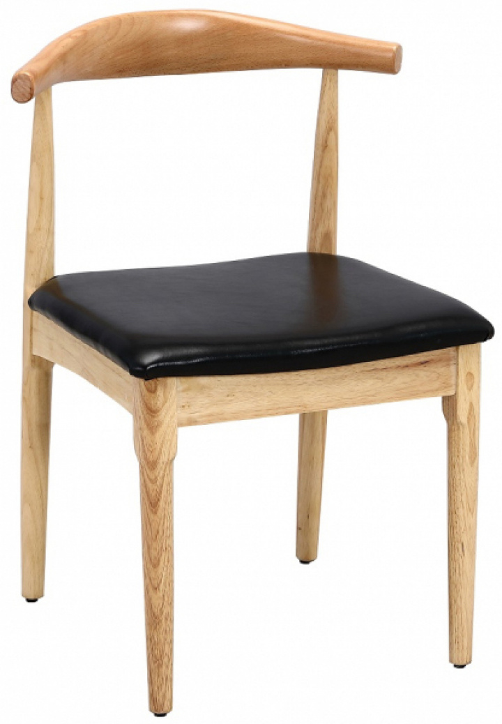 Stuhl \'Fager\' - Natur/Schwarz in der Gruppe Möbel / Stühle und Polstermöbel / Stühle bei Reforma (WS-8661)