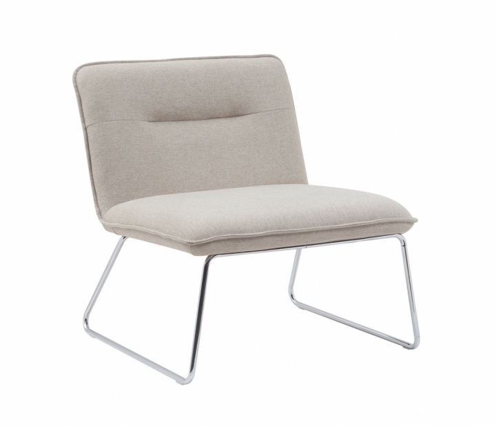 Sessel \'Chelsea\' - Graues/Metall in der Gruppe Möbel / Stühle und Polstermöbel / Sessel bei Reforma (WX-7001-grey-metallic)