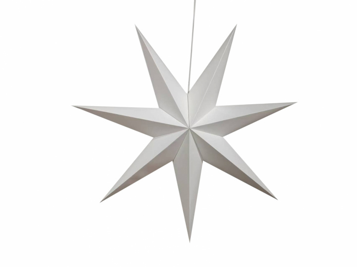 Adventsstern \'Sally\' 60cm - Weiß in der Gruppe Beleuchtung / Lampen / Weihnachtsbeleuchtung bei Reforma (advent-star-white-2)