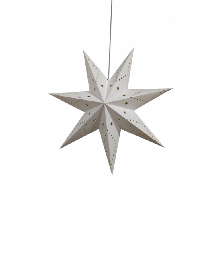 Adventsstern \'Skimra\' 45cm - Weiß in der Gruppe Beleuchtung / Lampen / Weihnachtsbeleuchtung bei Reforma (advent-star-white)